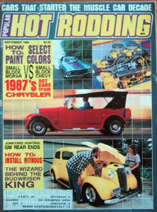 POPULAR HOT RODDING 1986 SEPT - GTO Spcl, 87 SHELBYS, 455T/A